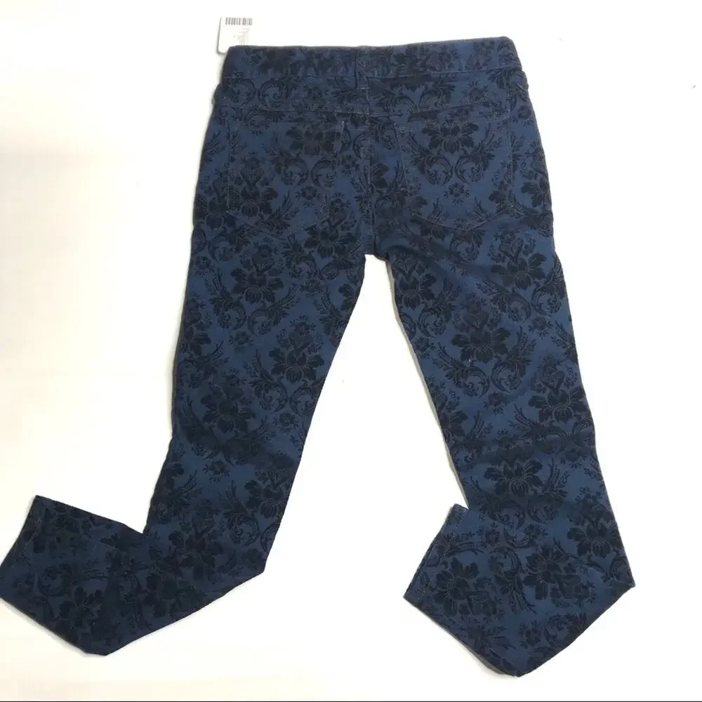 Free People Denim D/F pants damask pants jeans
